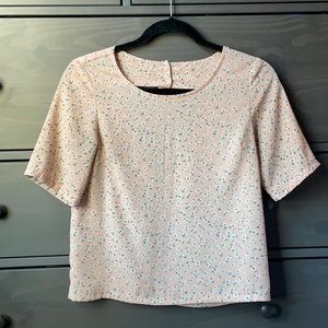 Pink floral top